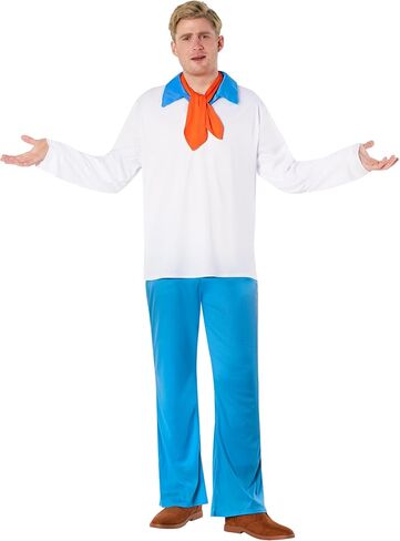 Morph Mens Mystery Solving Detective Costume Cartoon Character Costumes For Men Halloween in Saudi Arabia