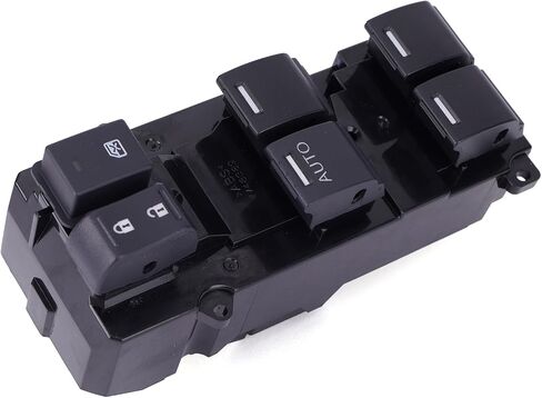 MOCA Front Driver Left Side Window Switch Compatible with 2013-2017 for Honda Accord LX Sedan 4-Door 2.4L, 2015-2016 for Honda Accord Sport Sedan 4-Door 2.4L 2356CC 144Cu. in. l4 Gas DOHC in Saudi Arabia