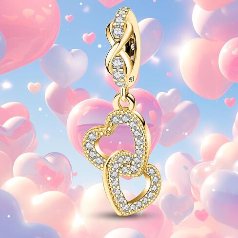 1 PC Fashionable Sterling Silver Golden Bronzer Beads Pendant Charm Ball Suitable for DIY Women's Jewelry in Saudi Arabia