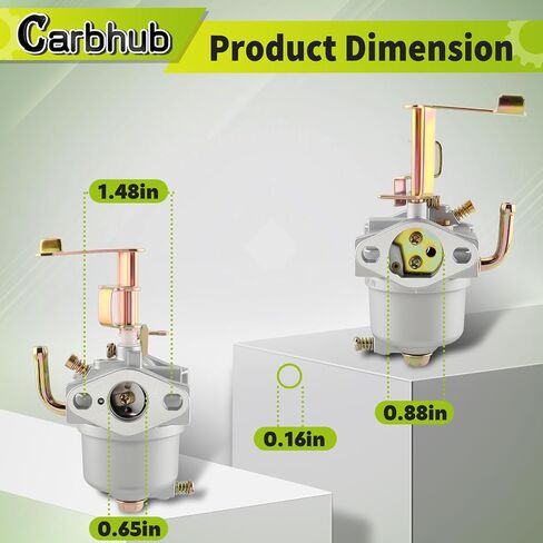Carbhub المكربن ​​يصلح لكولمان CT100U CC100X CK100 SK100 دراجة صغيرة الذهاب كارت للرياضي GEN1100 GEN154 GEN2000 مولد للمفترس 79cc 97cc 98cc 100cc 2.5hp 152F 154F 156F محرك الكربوهيدرات in Saudi Arabia