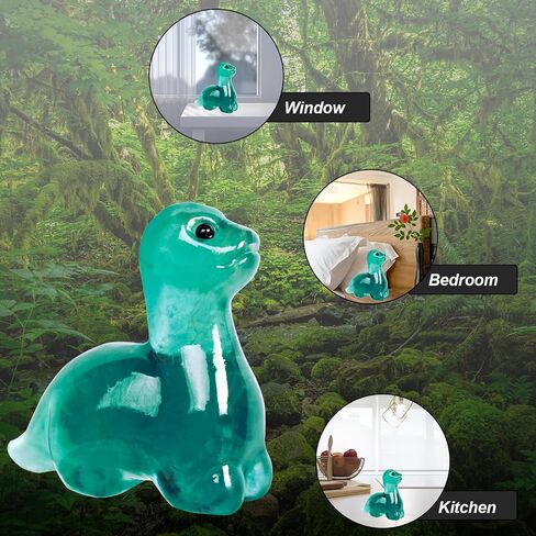 Hand Carved Fluorite Dinosaur Figurine 2 Inch Healing Crystal Statue Realistic Gemstone Animal Sculpture Reiki Energy Decor Lucky Gift for Meditation Collectors in Kuwait