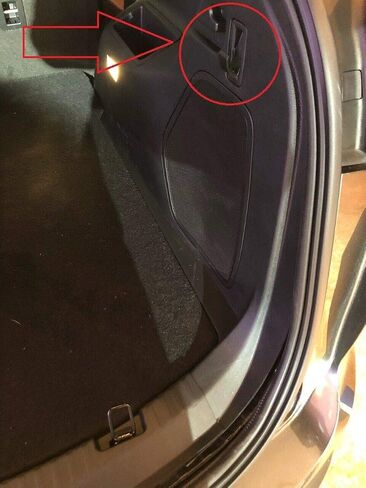 شبكة شحن منظمة لصندوق السيارة لسيارة Ford Edge & Lincoln MKX 2009-2024 - شبكة شحن على شكل مغلف لسيارات الدفع الرباعي - وحدة تخزين حاملة السيارة لتنظيم صندوق السيارة - متوافقة مع Edge وMKX in Saudi Arabia