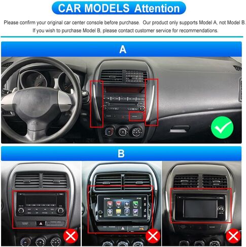4G 64G 8 Core 10" Car Stereo Carplay Android Auto for Mitsubishi ASX 2013-2015,for Outlander Sport 2011-2017,for RVR 2011-2017 2 Din Android 13 Car Radio Receiver GPS 4G-WiFi DSP 59-UI BT Camera in Saudi Arabia