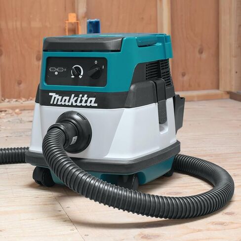 Makita XCV04PT 18V X2 LXT® Lithium-Ion (36V) Cordless/Corded 2.1 Gallon HEPA Filter Dry Dust Extractor/Vacuum Kit (5.0Ah) in Saudi Arabia