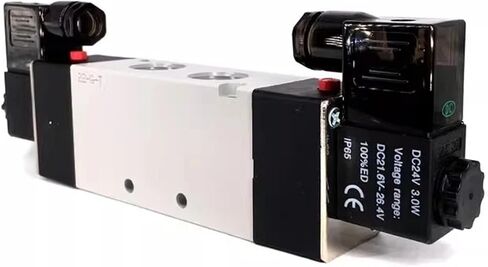 Pneumatic Air 4V400 Series Solenoid Valve (5/2, 5/3 Way) 4V410-15 4V41015B 4V41015A 4V420-15 4V42015B 4V43C-15 4V43015B 4V430C15(4V430C15 AC110V) in Saudi Arabia