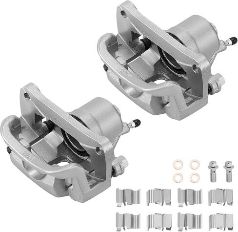 Rear Brake Caliper Assembly Replaces for 19B3276 19B3277, Compatible with Toyota Sequoia 2008-2015, Compatible with Toyota Tundra 2007-2015 in Saudi Arabia