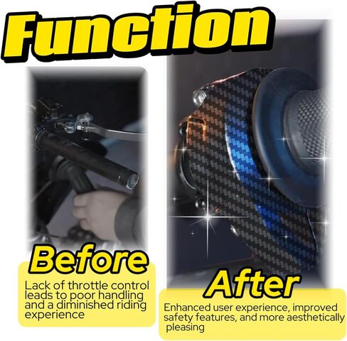 Electric Dirt Bike Motorcycle Throttle Kit for Surron, Imitation Carbon Fiber Twist Handle Throttle Cable,for Sur-Ron/Light Bee/Sur Ron S/Surron X / X160 / X260 in Saudi Arabia
