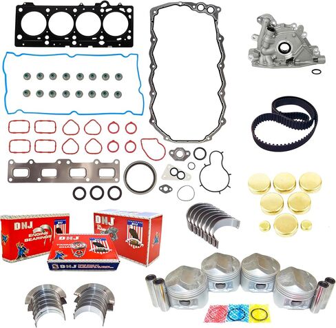DNJ EK113M Master Engine Rebuild Kit for 2002-2002 Chrysler PT Cruiser 2.4L L4 16V DOHC 2429cc in Saudi Arabia