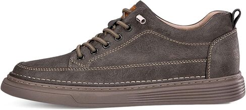 CERYTHRINA Elevator Shoes for Men - Height Increasing Sneakers, 2.5 Inches Taller, Leather Casual Shoes with Height Increase Insoles in Saudi Arabia