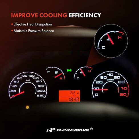 A-Premium Engine Coolant Radiator Reservoir Hose Upper Compatible with Ford Focus 2012-2018, L4 2.0L, Naturally Aspirated, Replace# CV6Z-8K012-K, BV618K012KF in Saudi Arabia