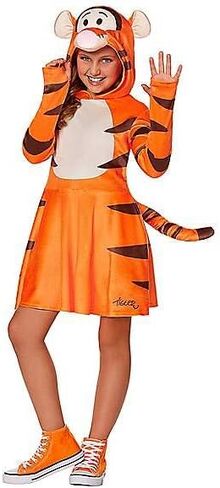 Spirit Halloween Winnie the Pooh Kids Tigger Dress Costume | Officially Licensed | Winnie the Pooh in Saudi Arabia