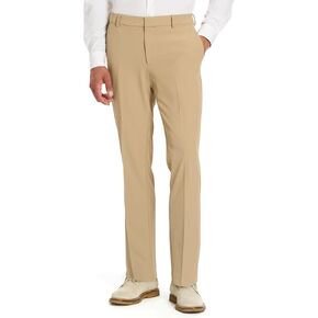 Van Heusen Mens Stain Shield Stretch Slim Fit Flat Front Dress Pant in Saudi Arabia