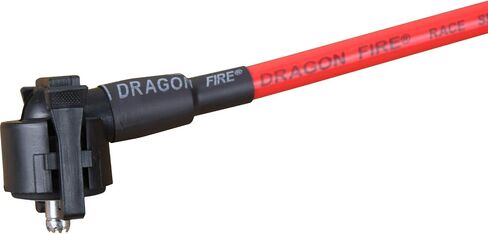 AIP Electronics Dragon FIRE Performance Sport Series Direct Fit 10mm Low Ohm Spark Plug Wire Set Compatible with 1994-1998 Ford Mustang 3.8L V6 Replaces F4PE-12259-GA OEM Fit PWJ266 in Saudi Arabia