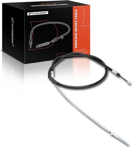 A-Premium Rear Driver Side Parking Brake Cable Assembly Compatible with BMW Models 323i 328i 1999-2000, 323Ci 328Ci 2000, 325Ci 325i 325xi 330Ci 330i 330xi M3 2001-2006 in Saudi Arabia