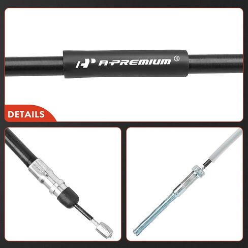 A-Premium Rear Driver Side Parking Brake Cable Assembly Compatible with BMW Models 323i 328i 1999-2000, 323Ci 328Ci 2000, 325Ci 325i 325xi 330Ci 330i 330xi M3 2001-2006 in Saudi Arabia