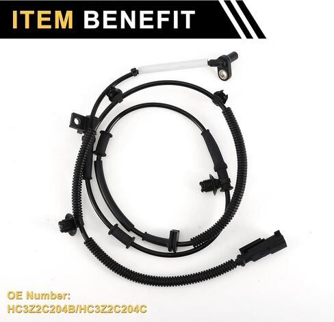 ABS عجلة السرعة الاستشعار ABS الاستشعار رقم HC3Z2C204B/HC3Z2C204C لفورد F-250 F350 F450 F550 سوبر ديوتي 2017-2019 1 قطعة الجبهة اليسرى اليمنى in Saudi Arabia