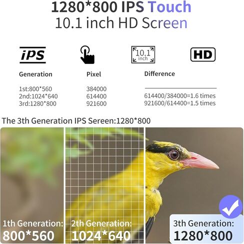 Car Radio for Dodge Grand Caravan 2011-2020 and for Chrysler Grand Voyager 2011-2015 Stereo 9 inch Touchscreen Android 12.0 Radio - Wireless CarPlay & Android Auto/WiFi/EQ/GPS + AHD Backup Camera in Kuwait