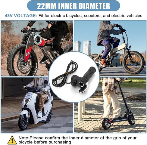 48 فولت نصف تويست خنق - PSLER 22 مم E الدراجة خنق خنق مع شاشة LED 2 مفاتيح القفل، خنق تويست لEbike سكوتر in Saudi Arabia