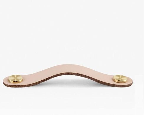 Leather Cabinet Pulls, 4Pcs Single Hole/128Mm Pitch Leather Handle Wardrobe Drawer Furniture Handles in Saudi Arabia