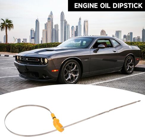 Engine Oil Dipstick Oil Level Dipstick - Compatible for Chrysler 300 5.7L Hemi V8 2009-2019 - Replace Part 04792872AF, 04792872AE in Saudi Arabia