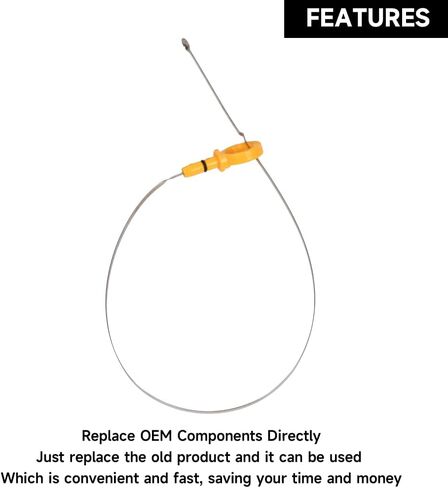 Engine Oil Dipstick Oil Level Dipstick - Compatible for Chrysler 300 5.7L Hemi V8 2009-2019 - Replace Part 04792872AF, 04792872AE in Saudi Arabia