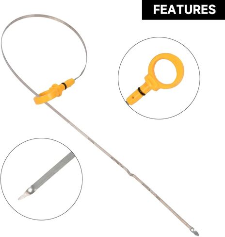Engine Oil Dipstick Oil Level Dipstick - Compatible for Chrysler 300 5.7L Hemi V8 2009-2019 - Replace Part 04792872AF, 04792872AE in Saudi Arabia