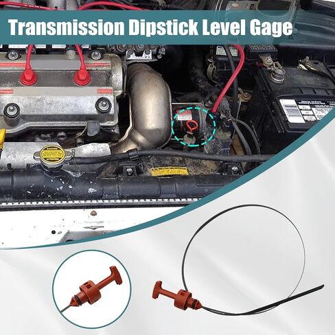 GXARTS Transmission Dipstick Level Gage 3510335350 Compatible with Toyota 4Runner Tacoma 1996 1997 1998 1999 2001 3.4L V6 Gas in Saudi Arabia