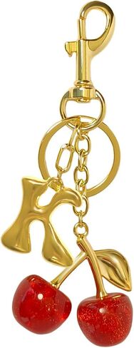 سلسلة المفاتيح حقيبة الكرز سحر فقاعة المحفظة الأولية سلاسل المفاتيح للنساء لطيف سيارة Keyrings رسالة حقيبة يد حقيبة الظهر الملحقات in Kuwait