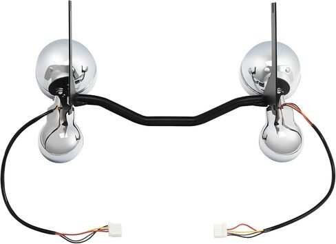 Green-L Passing Driving Spot Fog Light Lamp Turn Signals Fit for Harley Touring Road King Electra Glide 1994-2013 (w/Chrome Bar) in Saudi Arabia