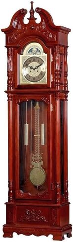 Floor Grandstand Clock Vertical Clock Quartz Movement Table Clock European Style Floor Clock Small Living Room Standing Clock Chinese Retro Clock Living Room Clock in Saudi Arabia