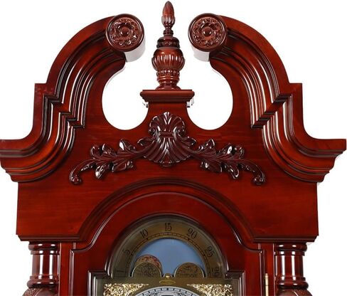Floor Grandstand Clock Traditional Standing Grandfather Clock Living Room Movement Clock Nordic Clock Decoration Large Pendulum Clock Living Room Clock in Saudi Arabia