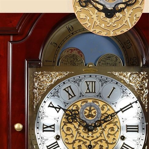 Floor Grandstand Clock Traditional Standing Grandfather Clock Living Room Movement Clock Nordic Clock Decoration Large Pendulum Clock Living Room Clock in Saudi Arabia