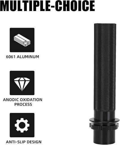 Dirt Bike Throttle Tube for Surron Light Bee,6061 Aluminum Twister Throttle Handle for Sur Ron Light Bee X(LBX)/S(LBS)/L1E/X260 X160-Black in Saudi Arabia
