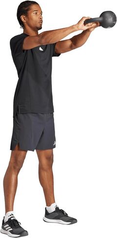 adidas Men's Designed 4 Training High Intensity Workout Heat.RDY Short, Black, X-Small 7 Inch Inseam in Saudi Arabia