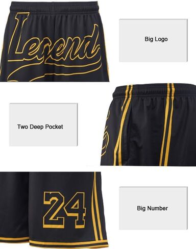 Men's Basketball Shorts Long with Pockets Lightweight Quickdry Athletic Training Drawstrings Sorts for Men in Saudi Arabia