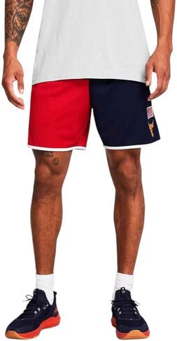 Under Armour Men's Project Rock RWB Shorts in Saudi Arabia