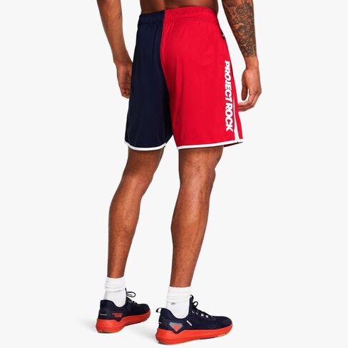 Under Armour Men's Project Rock RWB Shorts in Saudi Arabia