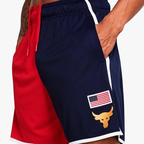 Under Armour Men's Project Rock RWB Shorts in Saudi Arabia