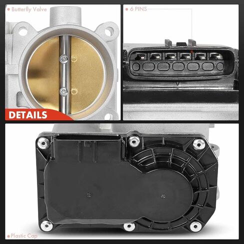 A-Premium Electronic Throttle Body Compatible with Toyota Tacoma 2005 2006 2007 2008 2009 2010 2011 2012 2013 2014 2015 2016 L4 2.7L, 4Runner 2010 L4 2.7L, Replace# 2203075020 in Saudi Arabia