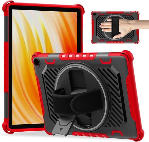 for 2023 Release Fire HD 10 Tablet Case 13th Generation with 360 Rotating Kickstand Hand Strap(No Screen Protector, for Kids)Dual Layer Impact Resistance Rugged Case,for 10in Sony Nokia iPhone in Kuwait