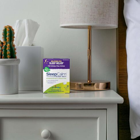Boiron SleepCalm Tabs - 100 Count for Deep, Relaxing, Restful Nighttime Sleep - Melatonin-Free and Non Habit-Forming Sleep Calm Meltaway Tablets in Saudi Arabia