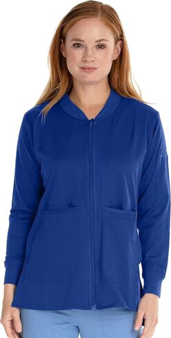 Mini Marilyn 4-Way Stretch 7 Pocket Bomber Scrub Jacket in Kuwait