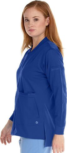 Mini Marilyn 4-Way Stretch 7 Pocket Bomber Scrub Jacket in Kuwait