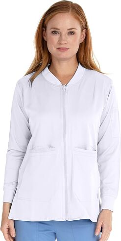 Mini Marilyn 4-Way Stretch 7 Pocket Bomber Scrub Jacket in Kuwait