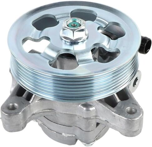 Power Steering Pump W/Pulley Compatible for Honda Accord 2003-2007 2.4L 21-5341 Power Steering Pumps Parts Suspension Steering Chassis Part in Saudi Arabia