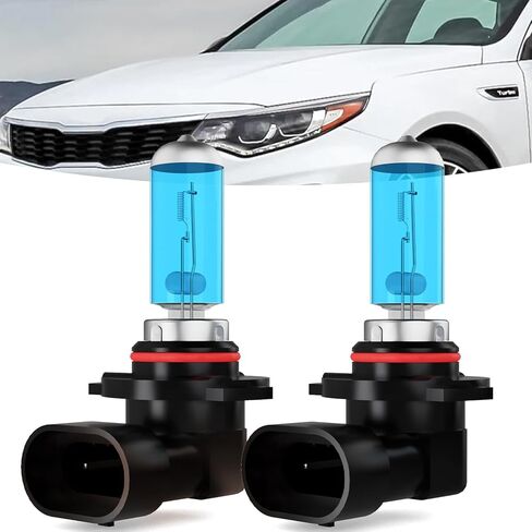 Headlights Fit for Kia Optima 2016-2020 Halogen Headlight Bulbs,9005/HB3/H10 High Beams+ 9005/HB3/H10 Low Beams Bright Front Lights,Plug And Play,Pack of 4 in Saudi Arabia