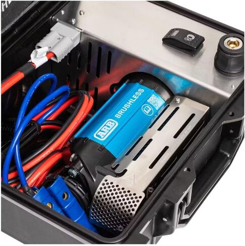 ARB CKBLTA12 12V Brushless Air Compressor Premium Twin Motor On Board boasts 1.5X in output. Ideal for faster tire inflating time and 4x4 off road adventures - 2025 Launched in Saudi Arabia