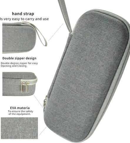 Case For Airmoto Portable Air Pump Carrying Case Handheld Tire Inflators - Hard Cover for Tire Inflator Portable Air Compressor Mesh Pocket for Air Pump Connectors (Box Only) Black in Saudi Arabia