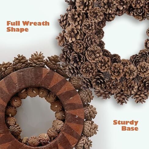 24 Inch Fall Winter Front Door Wreath Burgundy Berry Wreath with Mixed Magnolia Maple Leaves Large Decor on Farmhouse Grapevine for Christmas Celebration Front Door Wall Window Home Decoration in Saudi Arabia