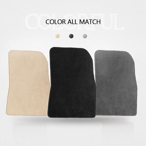 Floor Mats Compatible with 2008-2015 Chevrolet Cruze, 2016 Cruze Limited, Black Nylon Flooring Protection Interior Carpets by IKON MOTORSPORTS, 2009 2010 2011 2012 2013 2014 2015 in Saudi Arabia
